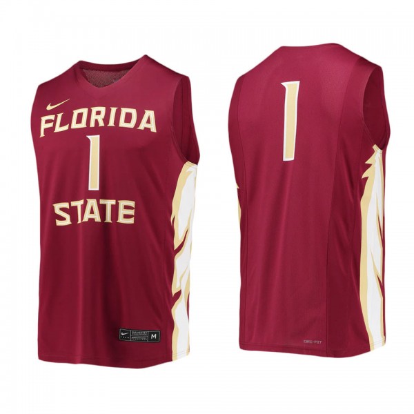 #1 Florida State Seminoles Nike Team Replica Baske...