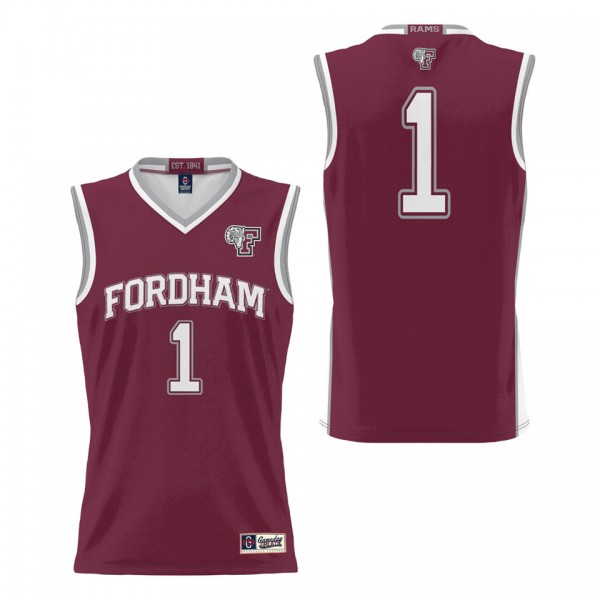 #1 Fordham Rams ProSphere Youth Basketball Jersey ...