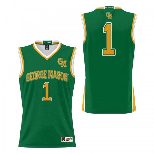 #1 George Mason Patriots ProSphere Basketball Jers...