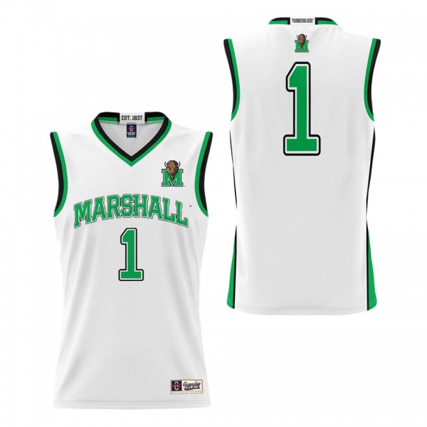#1 Marshall Thundering Herd ProSphere Basketball J...