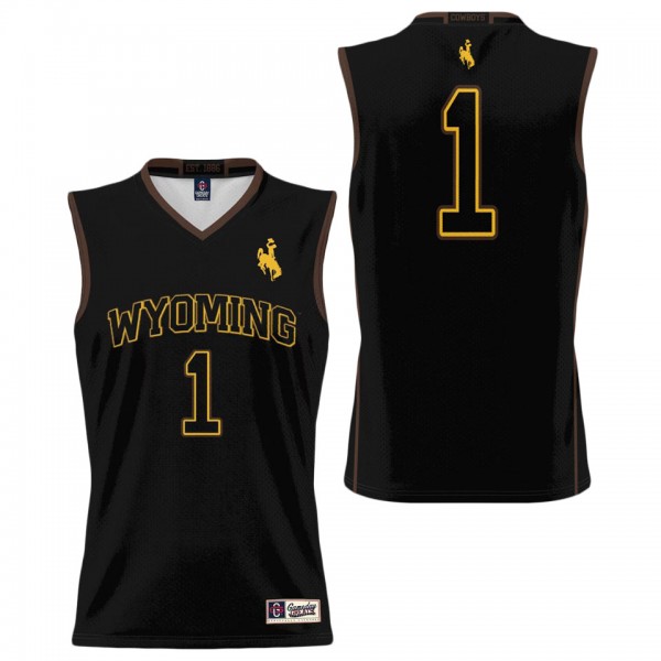 #1 Wyoming Cowboys ProSphere Youth Basketball Jers...