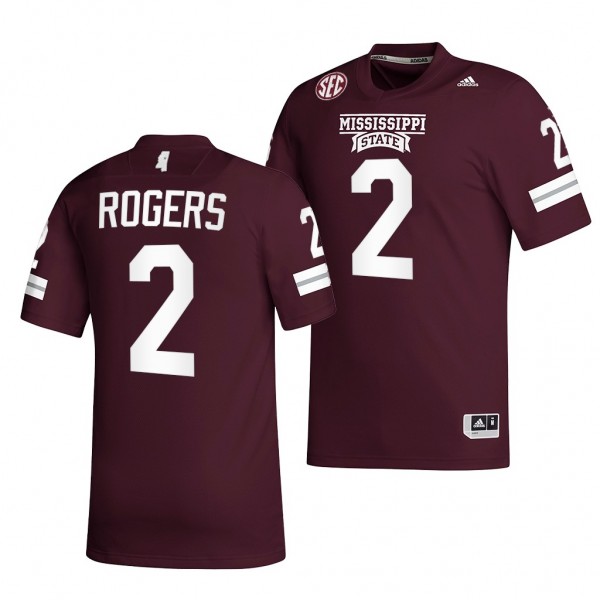 Mississippi State Bulldogs Will Rogers 2 Jersey Ma...