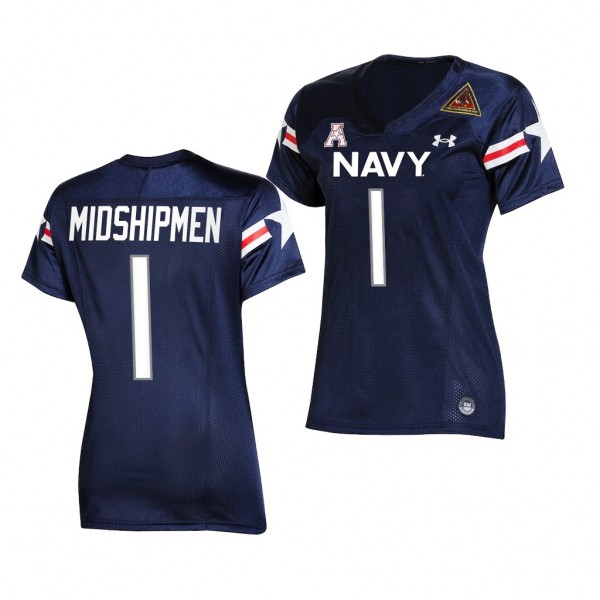 Navy Midshipmen 2021-22 Fly Navy Jersey Women Navy...