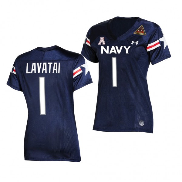 Tai Lavatai Navy Midshipmen 2021-22 Fly Navy Jerse...
