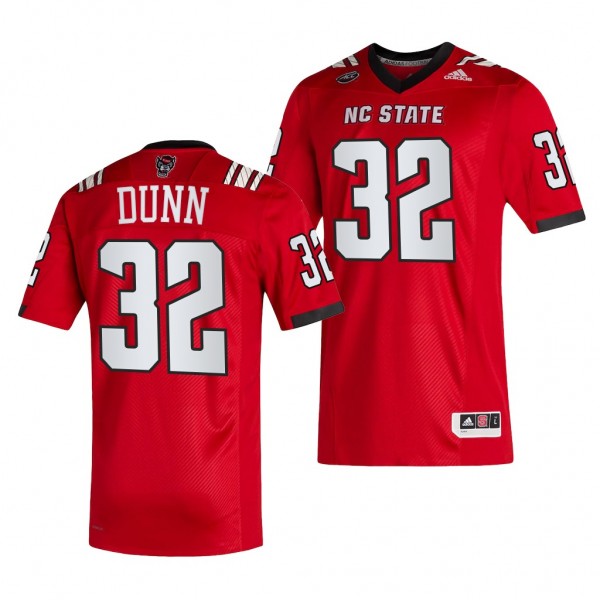 NC State Wolfpack Christopher Dunn 32 Jersey Red 2...