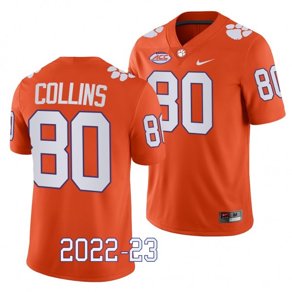 Clemson Tigers Beaux Collins Jersey 2022-23 Game O...