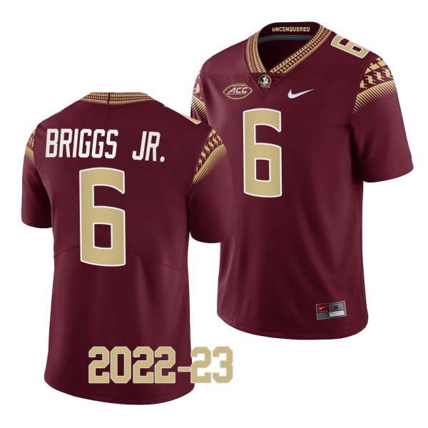 Florida State Seminoles #6 Dennis Briggs Jr. 2022-...