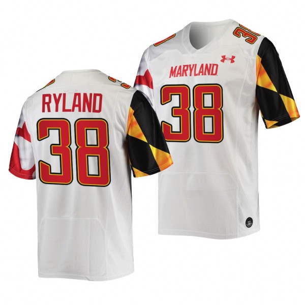 Maryland Terrapins Chad Ryland Jersey 2022-23 Coll...