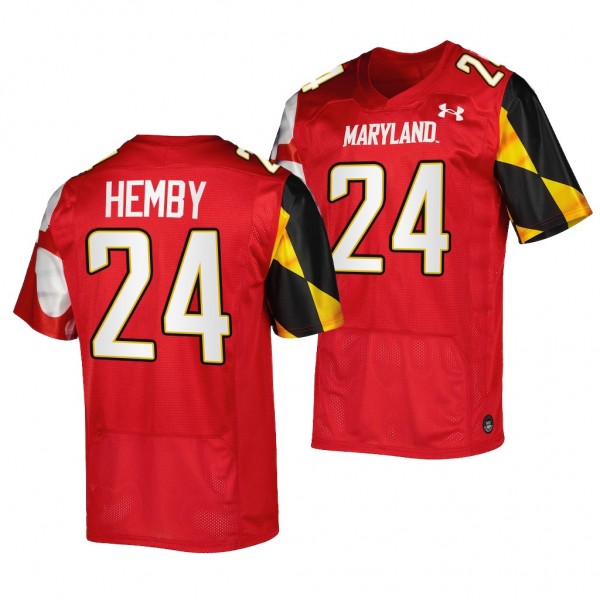 Maryland Terrapins #24 Roman Hemby 2022-23 College...
