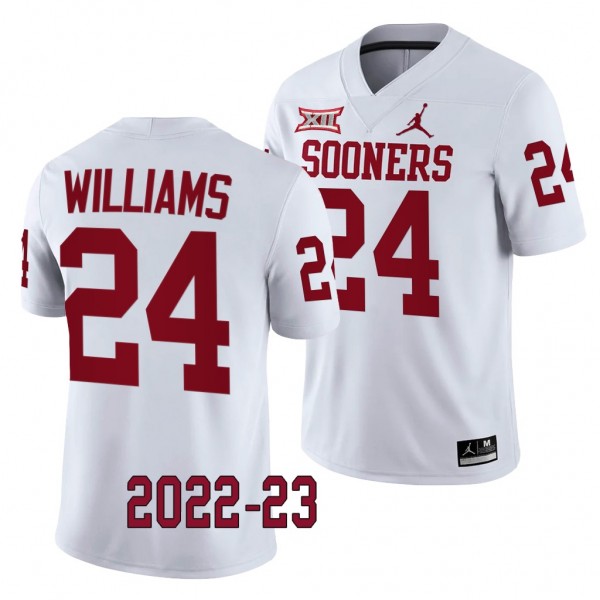 Gentry Williams Oklahoma Sooners 2022-23 College F...