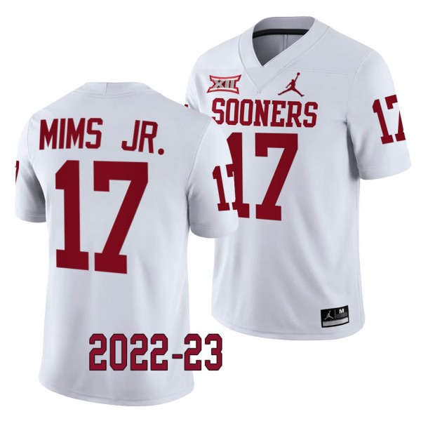 Marvin Mims Jr. Oklahoma Sooners 2022-23 College F...