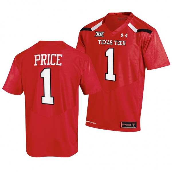 Texas Tech Red Raiders #1 Myles Price 2022-23 Coll...