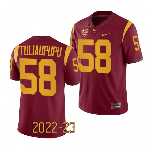 Solomon Tuliaupupu USC Trojans 2022-23 Game Colleg...