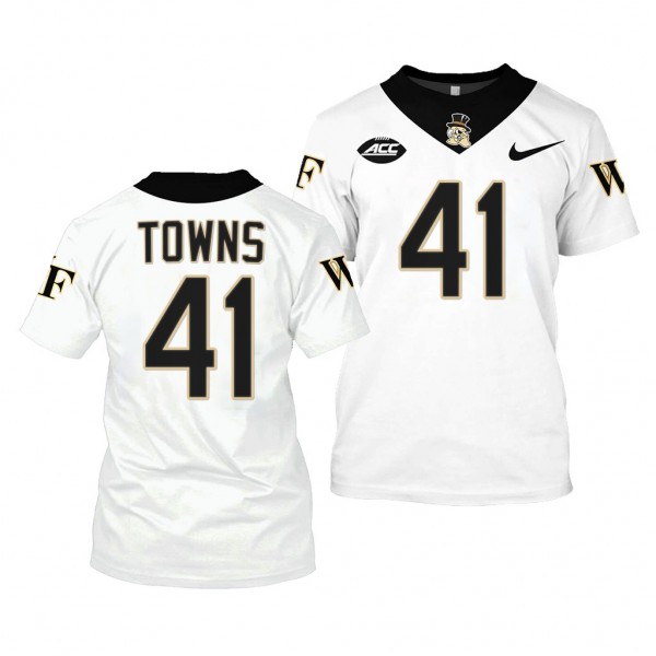 Wake Forest Demon Deacons Will Towns College Footb...