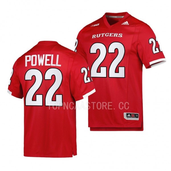 Rutgers Scarlet Knights Tyreem Powell Jersey 2022 ...