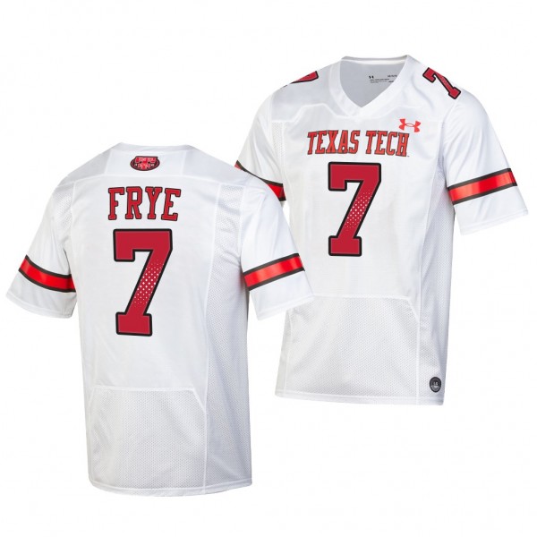 Texas Tech Red Raiders #7 Adrian Frye 2022 Throwba...