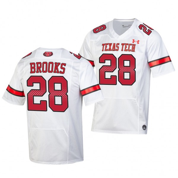 Texas Tech Red Raiders #28 Tahj Brooks 2022 Throwb...