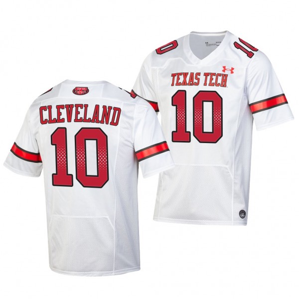 Texas Tech Red Raiders #10 Trey Cleveland 2022 Thr...