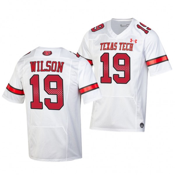 Texas Tech Red Raiders #19 Tyree Wilson 2022 Throw...