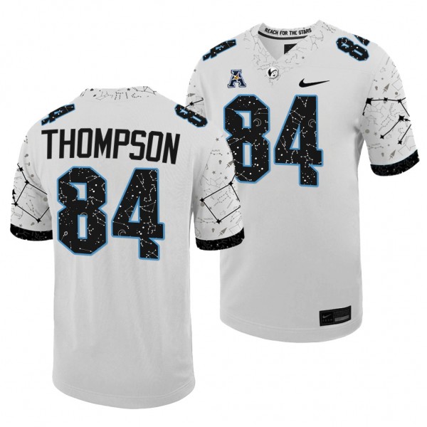 Keahnist Thompson UCF Knights #84 White Jersey 202...