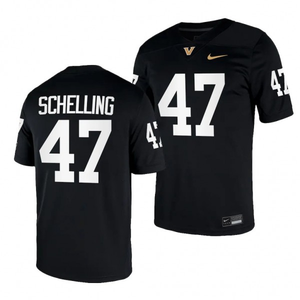 Vanderbilt Commodores Wesley Schelling Jersey 2023...