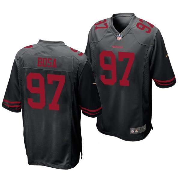 Nick Bosa San Francisco 49ers Game Black 2022 97 J...