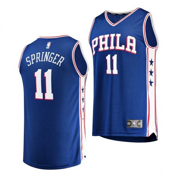 Philadelphia 76ers Jaden Springer 2021 NBA Draft 1...