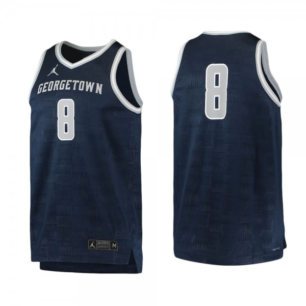 #8 Georgetown Hoyas Jordan Brand Team Replica Bask...