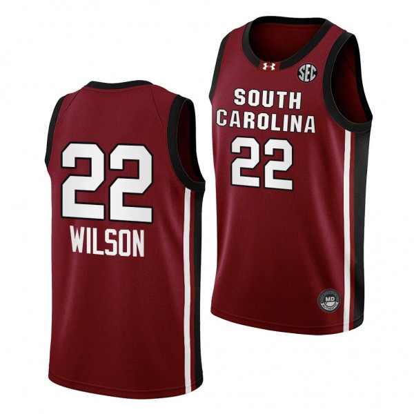 A'ja Wilson South Carolina Gamecocks #22 Garnet Women's Basketball Jersey Unisex Alternate