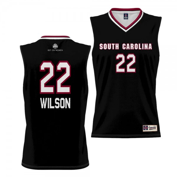 South Carolina Gamecocks A'ja Wilson Black #22 Wom...