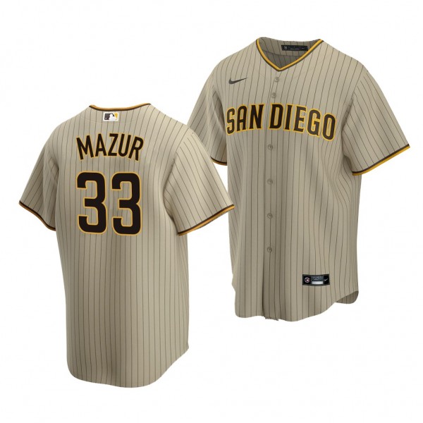 Adam Mazur San Diego Padres 2022 MLB Draft Jersey ...