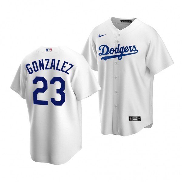 Adrian Gonzalez Los Angeles Dodgers #23 White 2022...