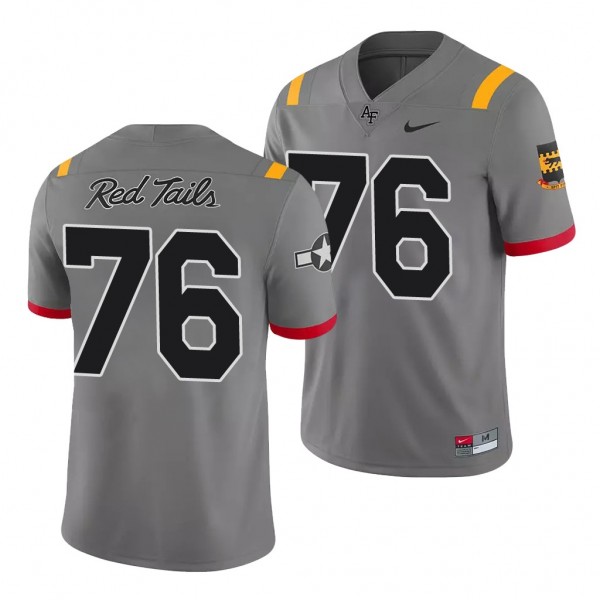 Air Force Falcons Adam Jewell 76 Jersey Anthracite...