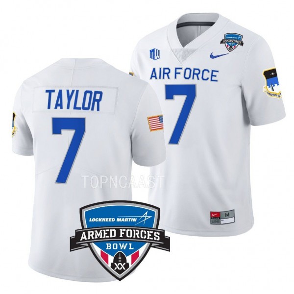 Trey Taylor Air Force Falcons 2022 Armed Forces Bo...