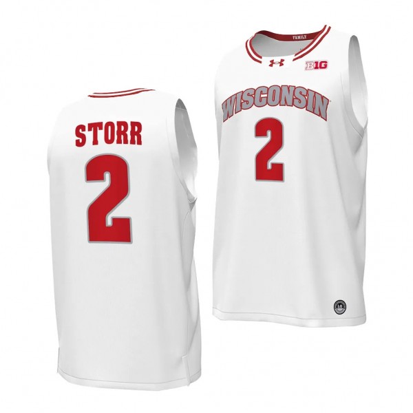 Wisconsin Badgers AJ Storr By the Players Alternat...