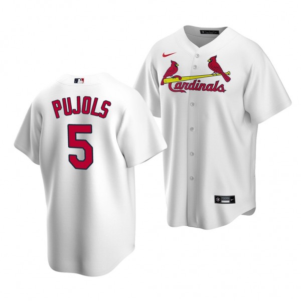 St. Louis Cardinals Albert Pujols Replica White #5...