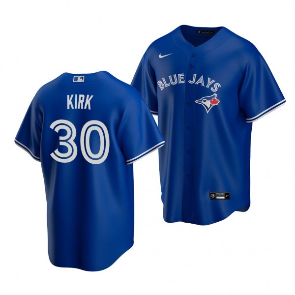 Alejandro Kirk Toronto Blue Jays #30 Royal Replica...