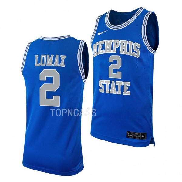 Memphis Tigers Alex Lomax College Basketball Repli...