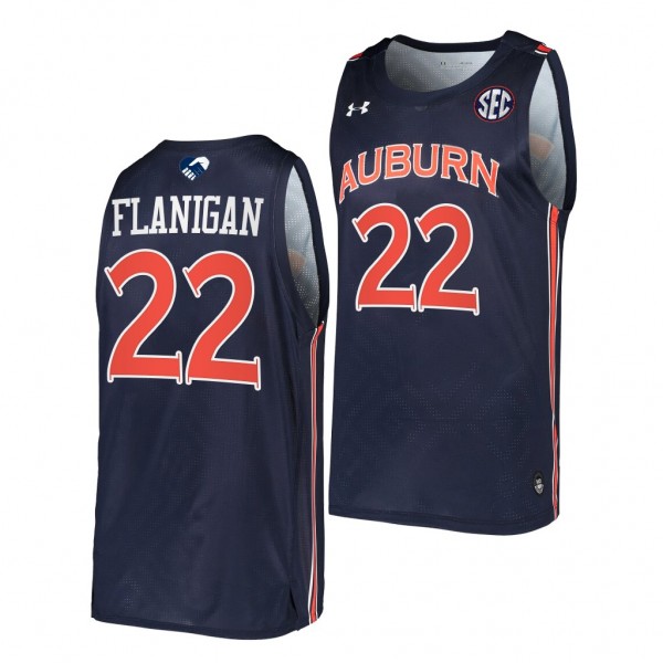 Allen Flanigan #22 Auburn Tigers 2022 College Bask...