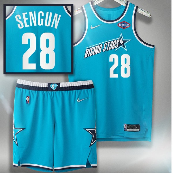 Alperen Sengun 2022 NBA Rising Stars Rockets #28 B...