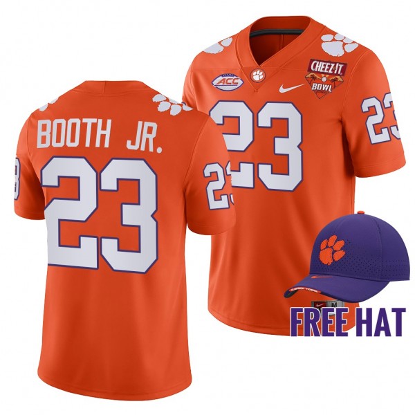 Clemson Tigers Andrew Booth Jr. 2021 Cheez-It Bowl...