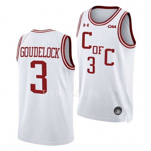 Andrew Goudelock #3 Charleston Cougars Throwback B...