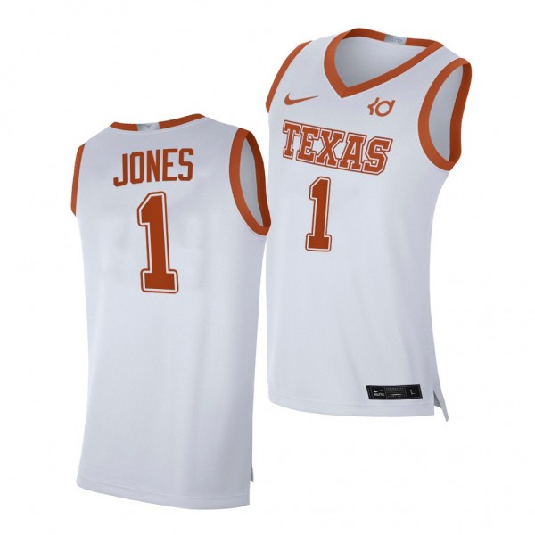 Texas Longhorns Andrew Jones White 2020-21 Alumni ...