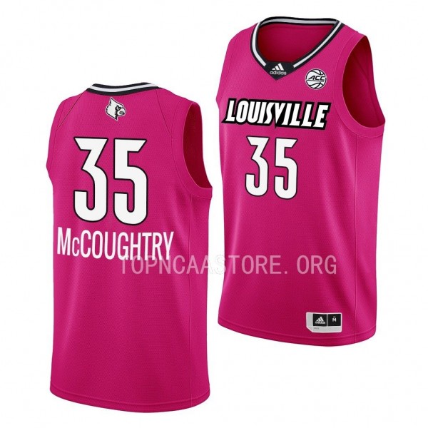 Angel McCoughtry Louisville Cardinals #35 Pink Wom...