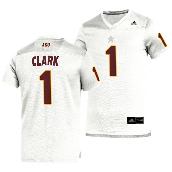 Arizona State Sun Devils Jordan Clark White Replica College Football Jersey