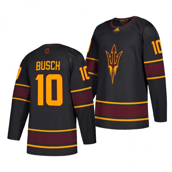 Tyler Busch Arizona State Sun Devils Black 2020-21...