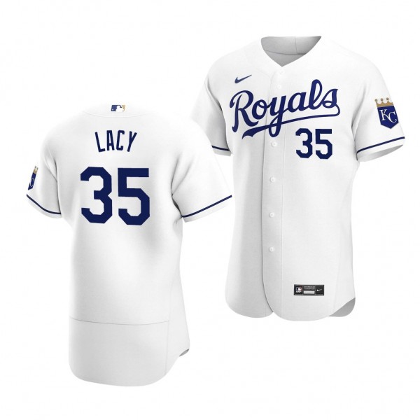 Asa Lacy Kansas City Royals 2020 MLB Draft White J...