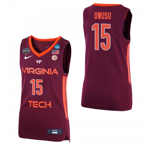Ashley Owusu Virginia Tech Hokies Maroon College W...
