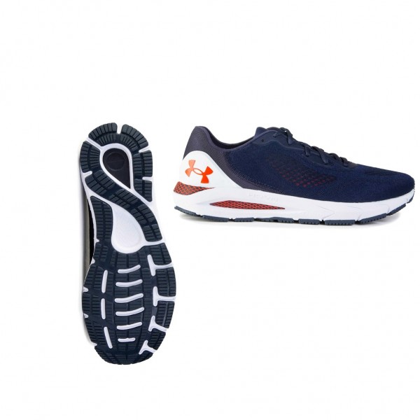 Auburn Tigers Hovr Sonic 5 Running Shoes Navy