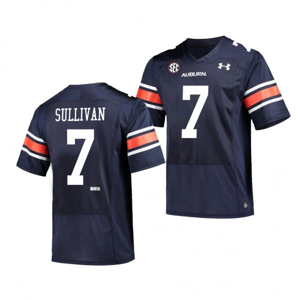 Auburn Tigers Pat Sullivan Navy Replica Alumni Jersey Men's